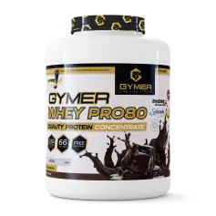 Proteína Whey GYMER Pro80 2kg Doble Chocolate