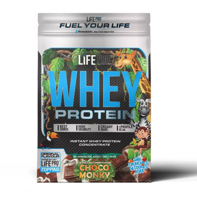 Whey Choco Monky 2kg Limited Edition Life Pro