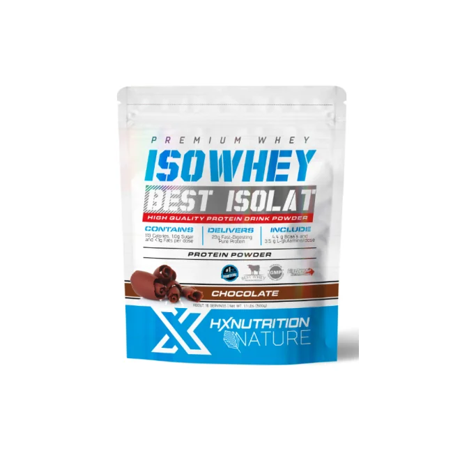 Proteína Iso Whey Doypack 500 gr HX NATURE