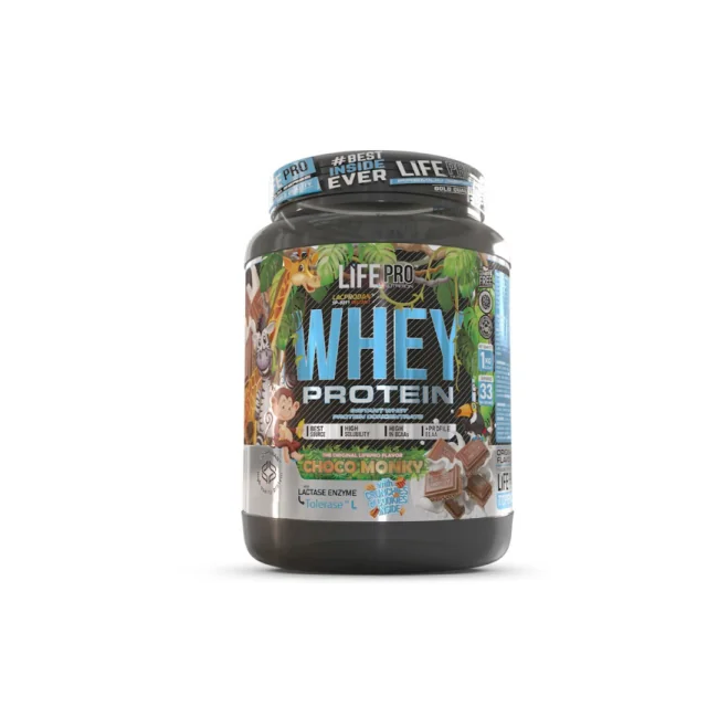 Whey Choco Monky 1kg Limited Edition Life Pro