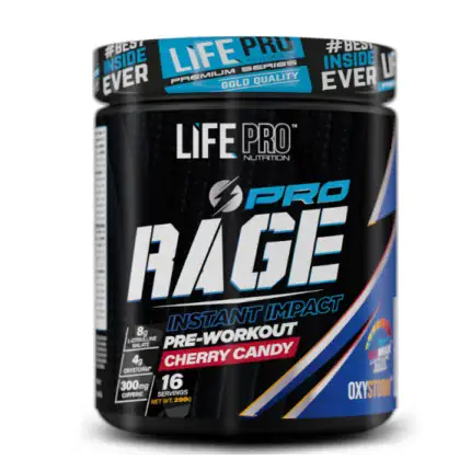 Pre-Workout Rage Pro 290g Life Pro