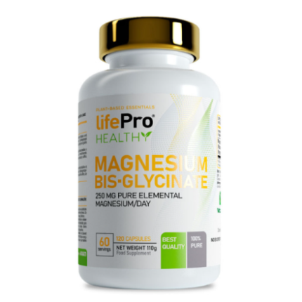 Bisglicinato De Magnesio 120 Caps Life pro