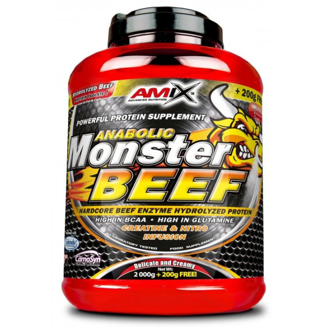 Proteína AMIX Anabolic Monster Beef 2Kg + 200 gr GRATIS