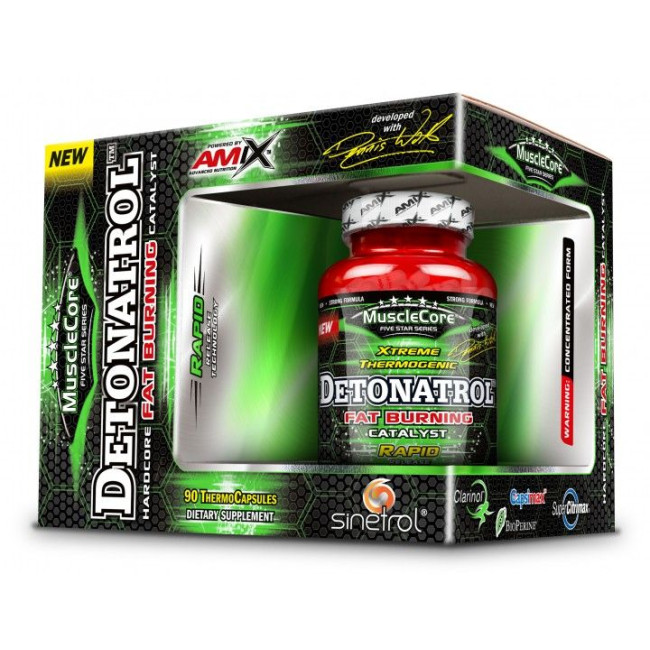 Quemador de grasa AMIX Detonatrol Fat Burner 90 Caps