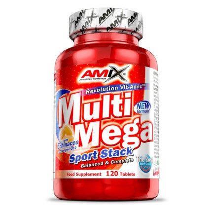 Multivitamínico AMIX MultiMega Stack 120 Caps