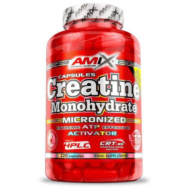 Creatina AMIX Creatine Monohydrate 220 Cápsulas