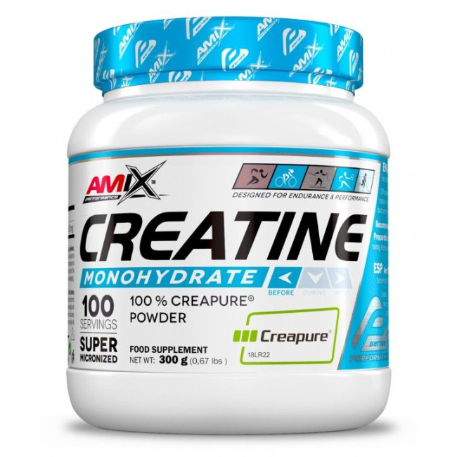 Monohidrato de creatina AMIX Creapure 300gr