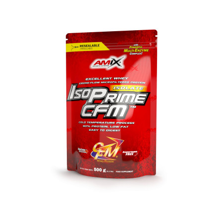 Proteína Aislado de Suero AMIX ISOPrime CFM Doypack 500 gr